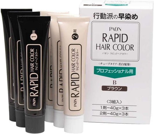 henkeru Paon Corporation Rapid Hair Color Industrial 3 Pairs