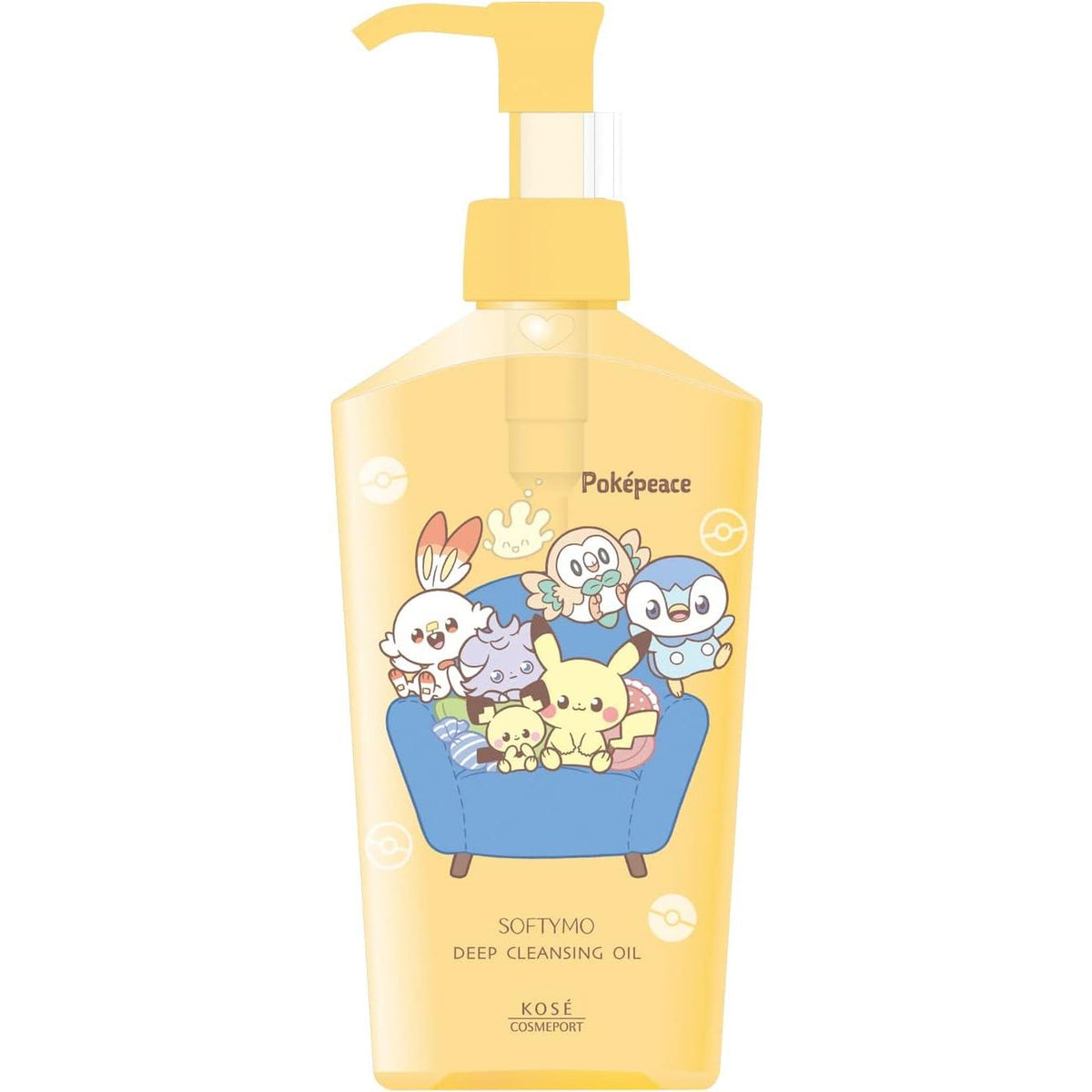 KOSE Softymo Deep Cleansing Oil Pokemon Design Package Can also be used for eyelash extensions