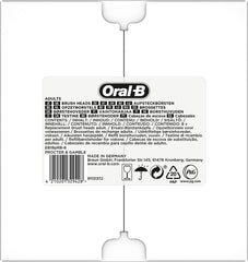 Braun Oral B EB25RB-4-EL Replacement Brush with Interdental Wiper / FLOSS ACTION 4 Pieces