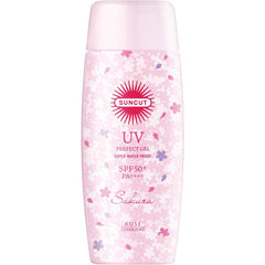 Suncut KOSE Sunscreen Perfect UV Gel SPF50+ PA++++ Waterproof Cherry Blossom Scent 100g (x 1)