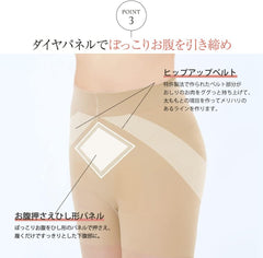 Compression and Elastic Stockings 140 Denier Magical Kuto Slim Pro for Beautiful Legs and Swelling (Large, Sunny Ochre)