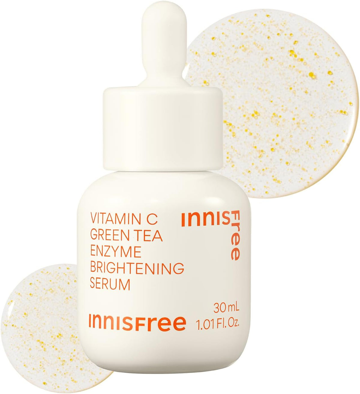 innisfree Vitamin C Green Tea Enzyme Bright Serum 30ml - Genuine Vitamin C Serum Moisturizer, Hypoallergenic, Sensitive Skin