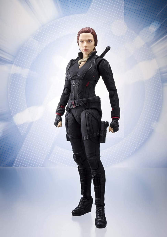 S.H. Figuarts Avengers Black Widow (Avengers Endgame), Approx. 150 mm, PVC   ABS Painted Action Figure