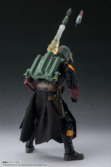 S.H. Figuarts Star Wars The Mandalorian Boba Fett, Approx. 6.1 inches (155 mm), ABS   PVC   Fabric, Pre-painted Action Figure