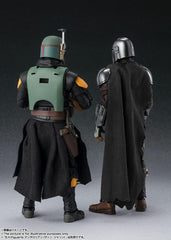 S.H. Figuarts Star Wars The Mandalorian Boba Fett, Approx. 6.1 inches (155 mm), ABS   PVC   Fabric, Pre-painted Action Figure