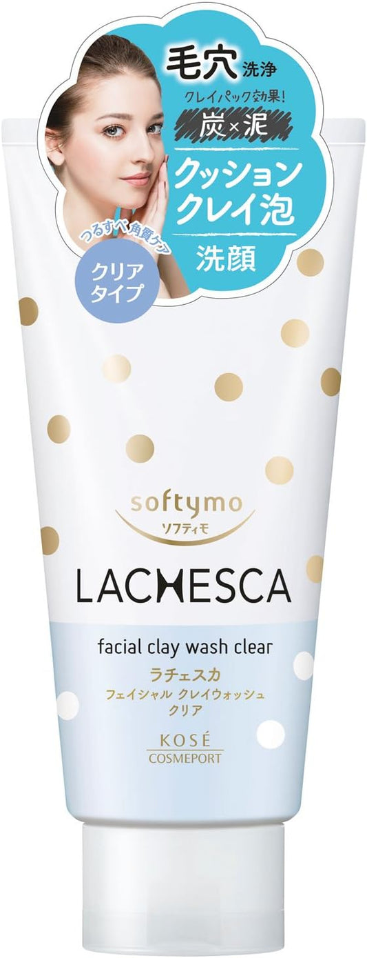 KOSE Softimo Lachesca Clay Wash Clear