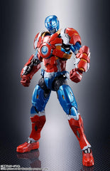 S.H. Figuarts Captain America (Tech On The Avengers), Approx. 6.1 inches (155 mm), PVC, ABS,   Die Cast Pre-Painted Action Figure