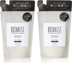 [Japanese Shampoo and Conditioner] BOTANIST | Shampoo Treatment Set Refill Moist Botanical Hair Care Conditioner Men's Women's