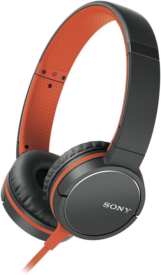 Sony Headphones MDR-ZX660: Sealed collapsible Brick Orange MDR-ZX660D