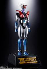 Soul of Chogokin Mazinger Z GX-08R Afro Dai A vs GX-09R Minerva X Approx. 6.3 inches (160 mm), Die Cast   ABS   POM, Painted Action Figure