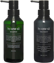 Bi1 by one sii Hair Repair Set, Amino Shampoo Treatment, Organic, Amino Acid, Repairs in Response to Heat from Dryer, New Tea Scent