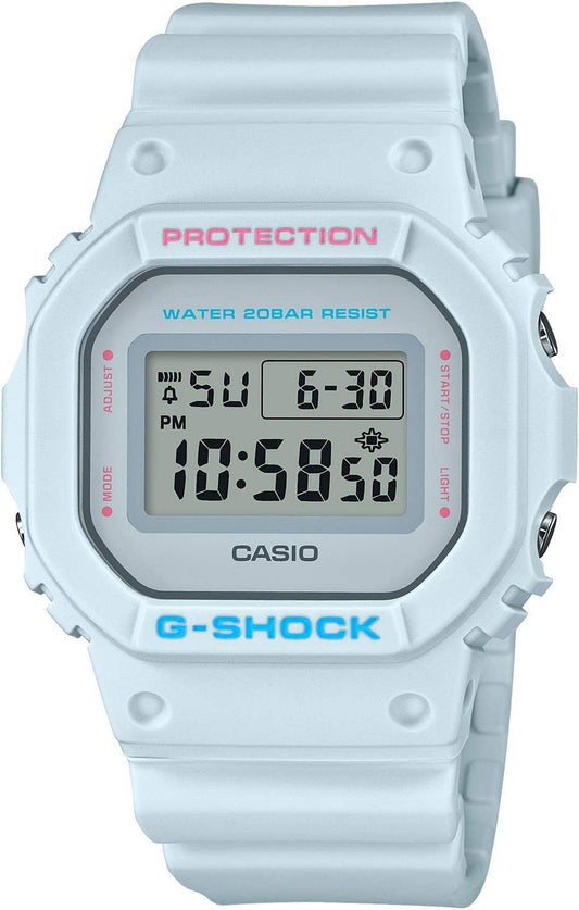 Casio DW-5600 Series Wristwatch, Limited Edition / Spring Color Series (Gray), Spring Color Series Watch