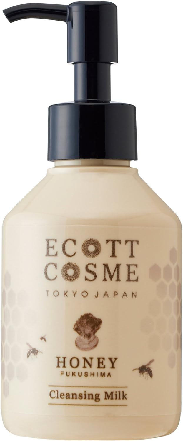 ekottokosume Organic Makeup Cleansing Milk, Honey Fukushima Prefecture