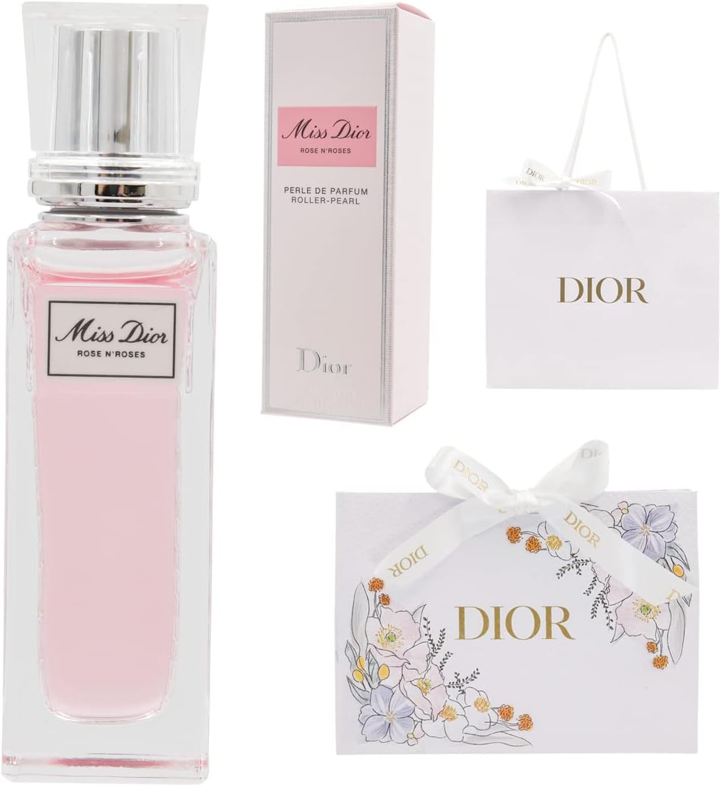 Miss Dior, Rose   Rose, Roller, Pearl, 0.7 fl oz (20 ml), Special Design Box, Fragrance, Miss Dior Perfume, Authentic Brand