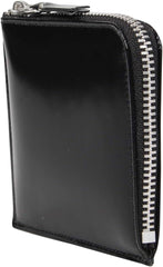 L-shaped zipper coin case for men MILLOR INSIDE SA3100MI Black/Silver parallel import goods