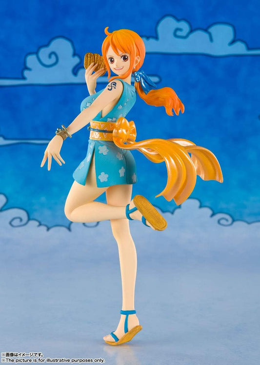 Figuarts Zero One Piece Nami, Approx. 5.5 inches (140 mm), PVC   ABS, Pre-painted Complete Figure