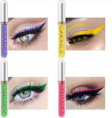 8 Colors Matte Liquid Eyeliner Kit, Waterproof Long Lasting Quick Dry Smooth No Smudging Colorful Liquid Eyeliner Pen High Pigment Eyeliner Pencil Set (#01)