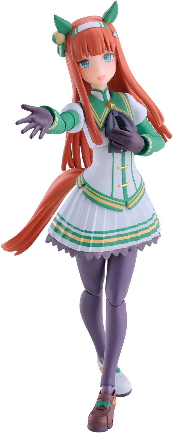 BANDAI SPIRITS S.H. Figuarts Uma Musume Pretty Derby Silence Suzuka, Approx. 5.3 inches (134 mm), ABS   PVC, Pre-painted Action Figure