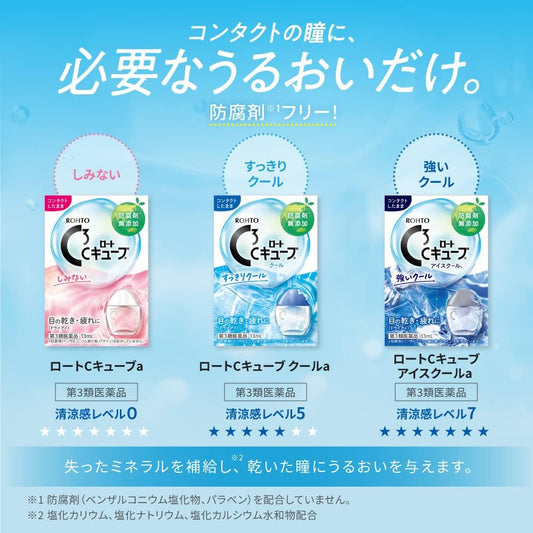 Category 3 drug Rohto C Cube Ice Cool A 13mL