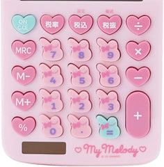 Sanrio 633917 My Melody Face Key Calculator, One Size