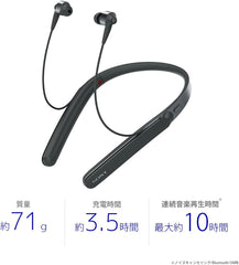 Sony WI-1000X Wireless Noise-Cancelling Earphones blk