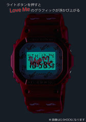 Casio G Presents Lover's Collection 2020 LOV-20B-4JR Men's Wristwatch, Red, red, LOVER'S COLLECTION 2020