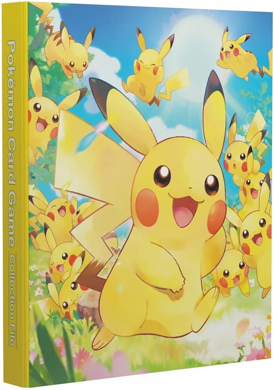 Pokemon Card Game Collection File, Pikachu Large Collection