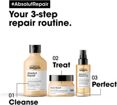 [Japanese Shampoo and Conditioner] L'Oreal Serie Expert Absolute Repair SE21 Gold Shampoo 300ml