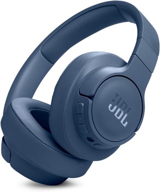 JBL TUNE 770NC Wireless Over-Ear Hybrid Noise Cancelling Headphones with App Multipoint 40mm Driver (Blue)