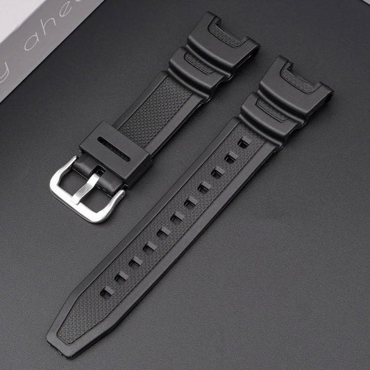 Watch Strap, Genuine Band Compatible, Waterproof Strap, Fits Casio SGW-100