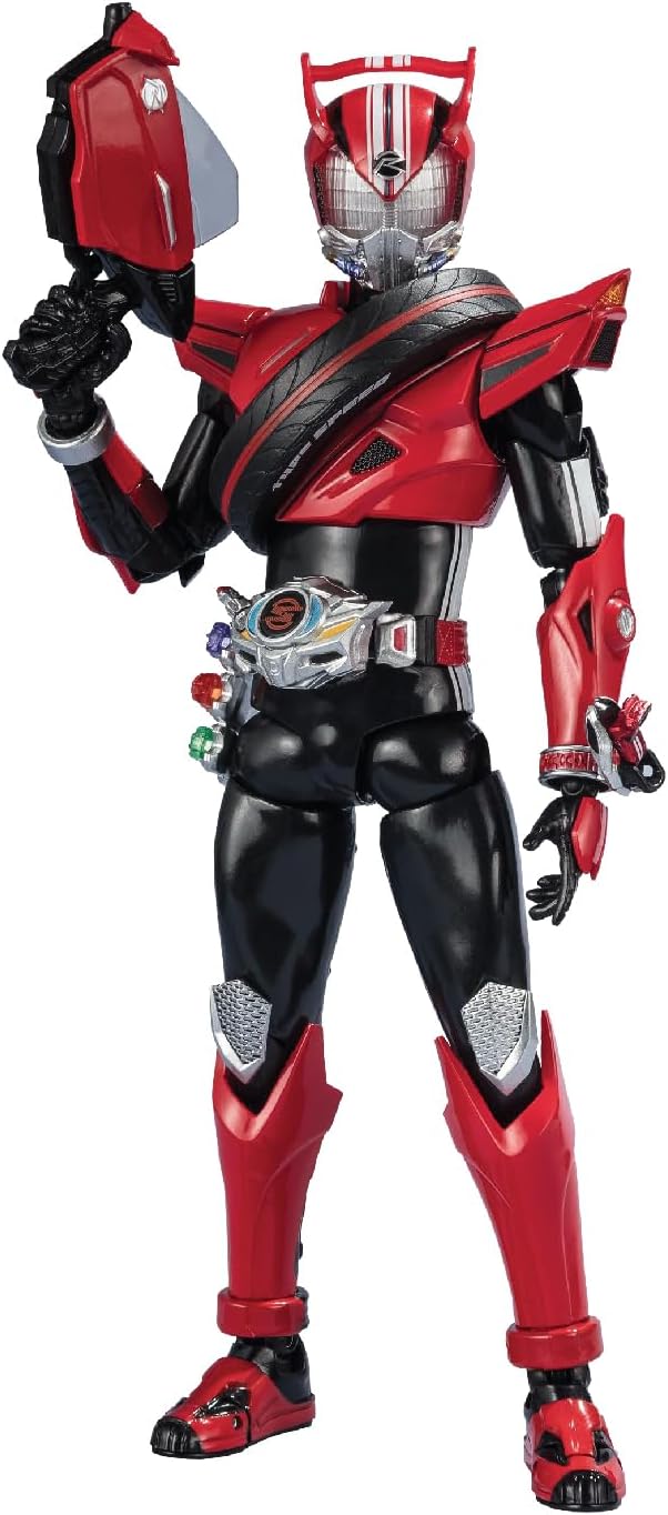 S.H. Figuarts Kamen Rider Drive Type Speed Heisei Generations Edition, Approx. 5.7 inches (145 mm), PVC   ABS, Pre-painted Action Figure