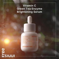 innisfree Vitamin C Green Tea Enzyme Bright Serum 30ml - Genuine Vitamin C Serum Moisturizer, Hypoallergenic, Sensitive Skin