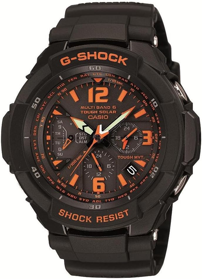 CASIO G-SHOCK SKY COCKPIT Tough Solar Radio Controlled MULTIBAND 6 GW-3000B-1AJF