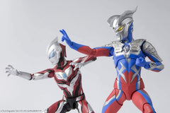 S.H. Figures Ultraman Zero approximately 150mm ABS PVC painted movable figure