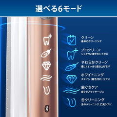 Braun Oral - B Electric Toothbrush Genius 9000 D 7015256XC, rosegold