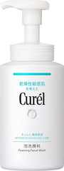 Curel Moisturizing Foaming Facial Cleanser, Large Size, 10.1 fl oz (300 ml)