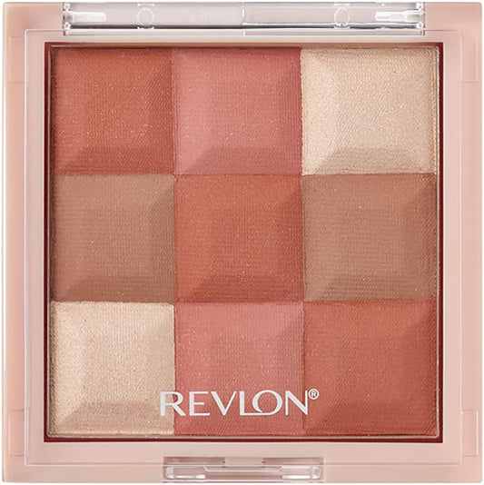 Revlon Blush   Illuminator Palette 003 Caramel Nude Japanese Design Cheek   Highlighter Natural complexion! Nude red color 8.5g