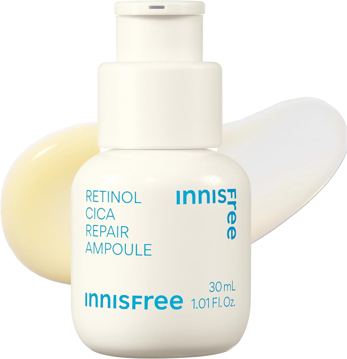 innisfree Retinol Cica Repair Serum 30ml - Genuine Reticica Trouble Care Cicarechi Pure Retinol Essence Moisturizing Moisture Hypoallergenic Sensitive Skin