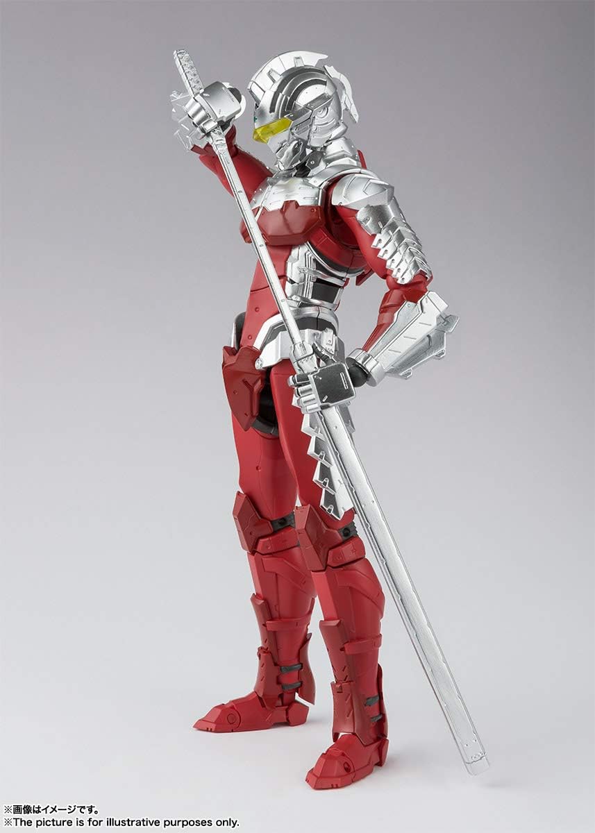 S.H. Figuarts ULTRAMAN Suit Ver.7 The Animation: Approx. 6.5 inches (165 mm), ABS   PVC Pre-painted Action Figure