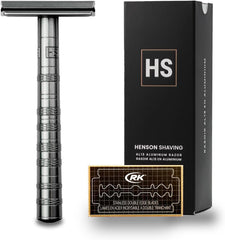 HENSON SHAVING AL13 MILD (Dim Grey) 5 Replacement Blades, Entry Model (High Durability) with Minimal Skin Irritation