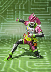 S.H.Figuarts, Kamen Rider Ex- Aid Mighty Action Gamer Level 2 -20 Kamen Rider Kicks Version, Approximately 5.8 inches (145 mm), PVC   ABS Painted Action Figure