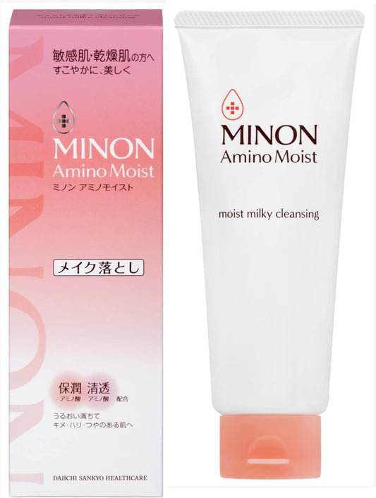 Minon Amino Moist, Moist Milky Cleansing, 3.5 oz (100 g)