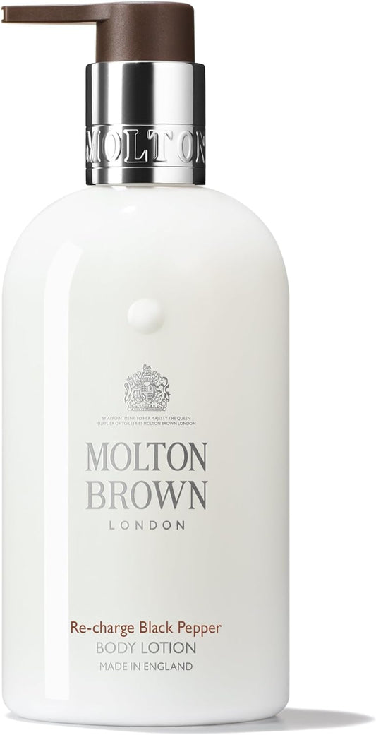 Official MOLTON BROWN Black Pepper Body Lotion, 10.1 fl oz (300 ml), Molton Brown, Hand Care, Dry, Moisturizing, Woody Gift, Citrus