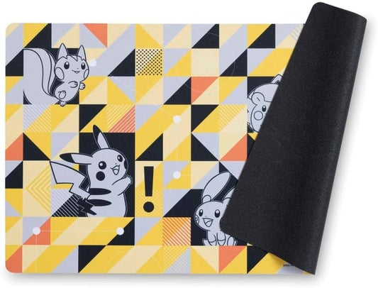 Overseas Pokemon Center Limited Pikachu Power Grid Playmat