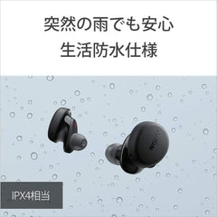 Sony WF-XB700 Fully Wireless Earbuds, WF-XB700 BZ - Deep Bass Model / Up to 9 Hours of Continuous Playback / Built-in Microphone 2020 Model 360 Reality Audio Certified Model Black