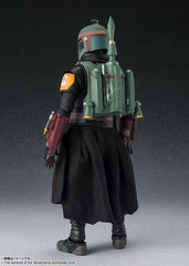 S.H. Figuarts Star Wars The Mandalorian Boba Fett, Approx. 6.1 inches (155 mm), ABS   PVC   Fabric, Pre-painted Action Figure