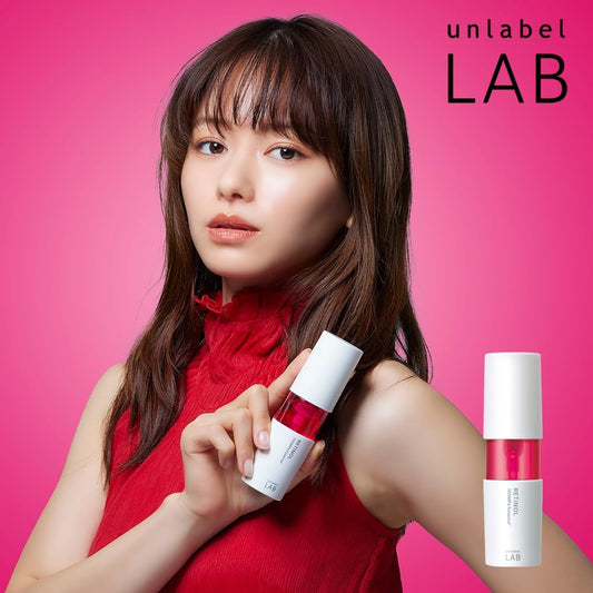 Unlabel Labo R Essence Retinol 1.7 fl oz (50 ml) Basic Cosmetics, Made in Japan, Firm Skin, Ultra High Pressure, Penetrating Type, Serum, Drying, Fine Lines, Moisturizing, Aging Care, Additive-free, Intensive Serum