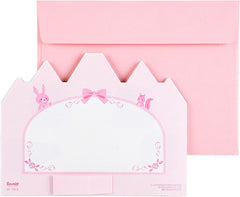 Sanrio BD153-3 SANRIO 950327 Birthday Card, Princess Castle, Greeting Card, International Shipping Available