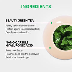 Innisfree Green Tea Seed Serum (22/AD) 80ml - Official Korean Product Introduction Beauty Serum, Plenty of Moisture, Oily Skin, Dry Skin, Mixed Skin, Hydration, Moisturizing, Drying, Care, Korean