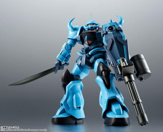 Robot Spirits BAS63455 Mobile Suit Gundam 08th MS Platoon SIDE MS MS-07B-3 Gouf Custom Version, A.N.I.M.E. Approx. 4.9 inches (125 mm), PVC   ABS, Painted Action Figure